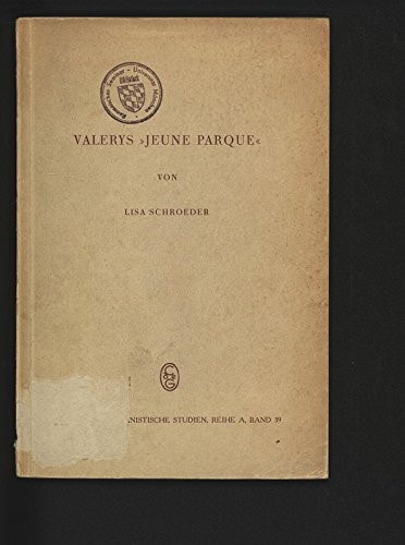 Valérys "Jeune Parque"