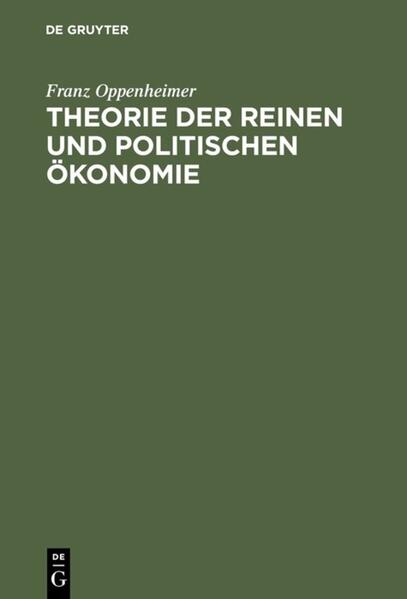 Theorie der reinen und politischen Ökonomie
