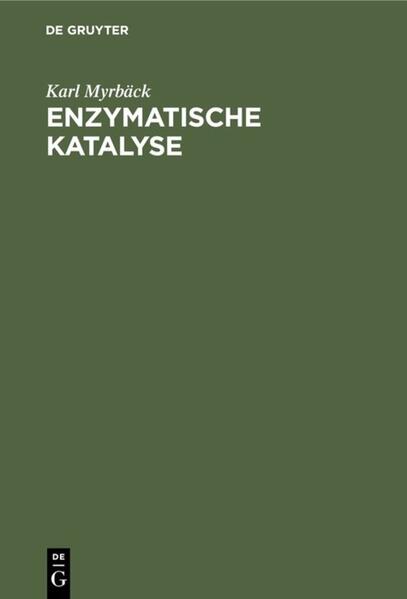 Enzymatische Katalyse