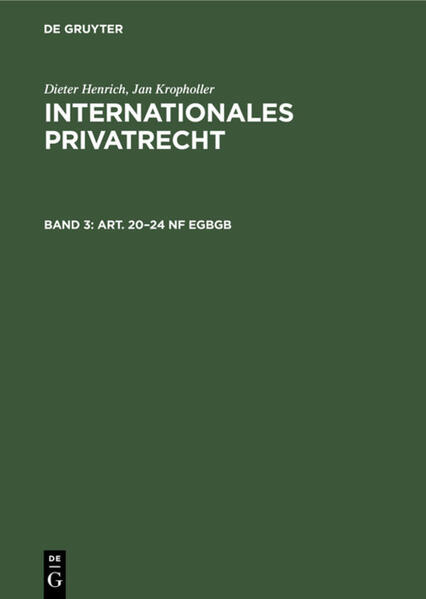 Art. 20–24 nF EGBGB