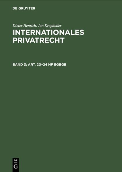 Art. 20–24 nF EGBGB