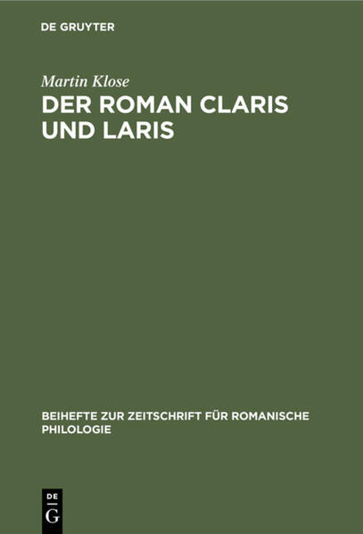 Der Roman Claris und Laris