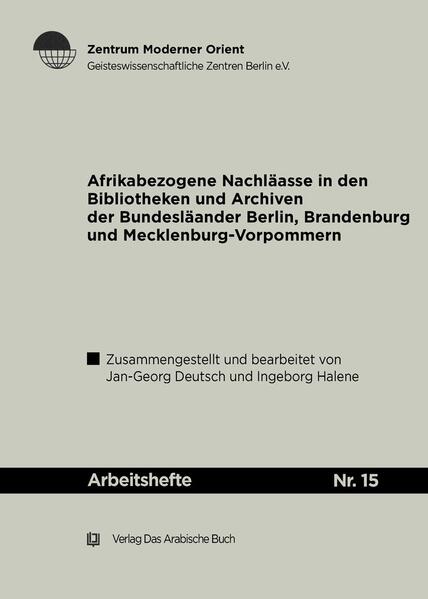 Afrikabezogene Nachlässe