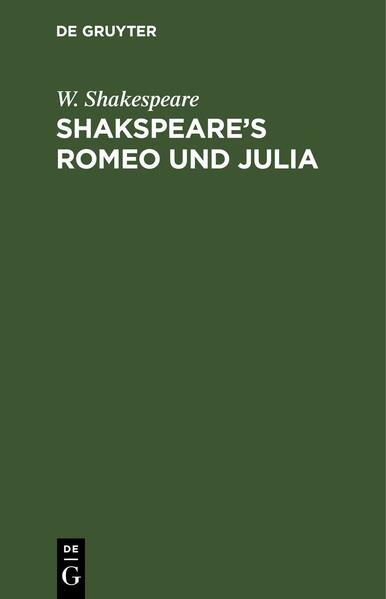 Shakspeare’s Romeo und Julia
