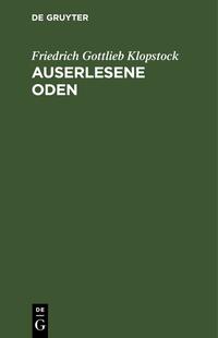 Auserlesene Oden