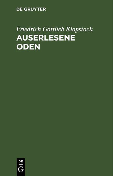Auserlesene Oden