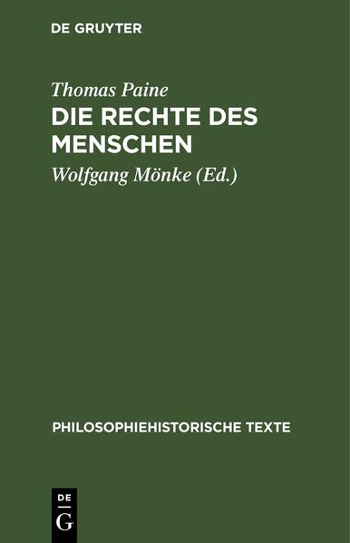 Die Rechte des Menschen