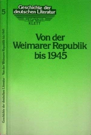Von der Weimarer Republik bis 1945