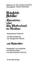 Demetrius oder die Bluthochzeit von Moskau