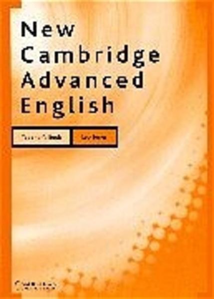 New Cambridge Advanced English