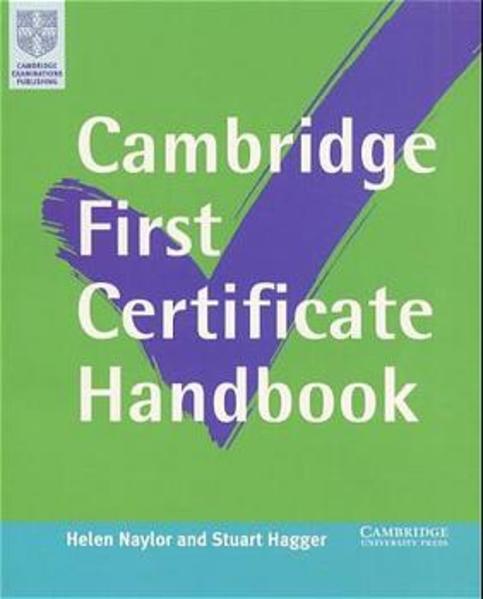 Cambridge First Certificate Handbook