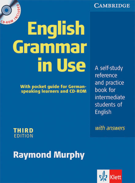 English Grammar in Use - Third Edition. Intermediate to Upper Intermediate / Edition for German Learners with answers, pullout grammar and CD-ROM