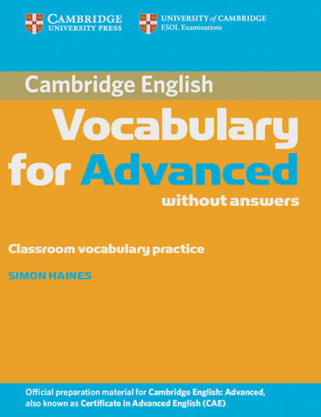 Cambridge English Vocabulary for Advanced