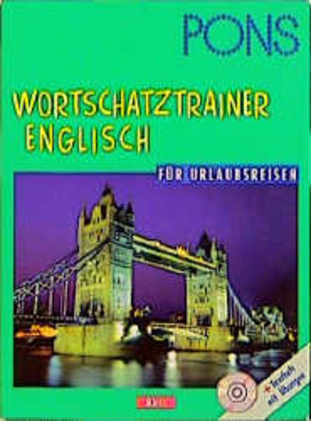 PONS Wortschatztrainer Englisch für Urlaubsreisen