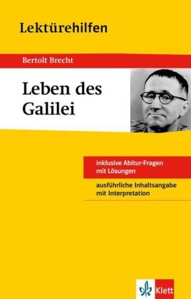 Lektürehilfen Bertolt Brecht "Leben des Galilei"