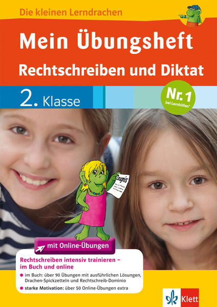 Mein Übungsheft Rechtschreiben + Diktat Deutsch 2. Klasse