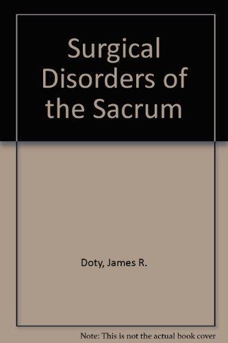 Surgical Disorders of the Sacrum