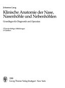 Klinische Anatomie der Nase, Nasenhöhlen und Nebenhöhlen
