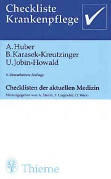 Checkliste Krankenpflege