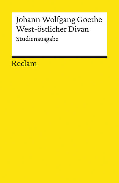 West-östlicher Divan