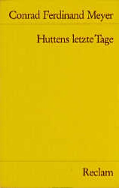 Huttens letzte Tage