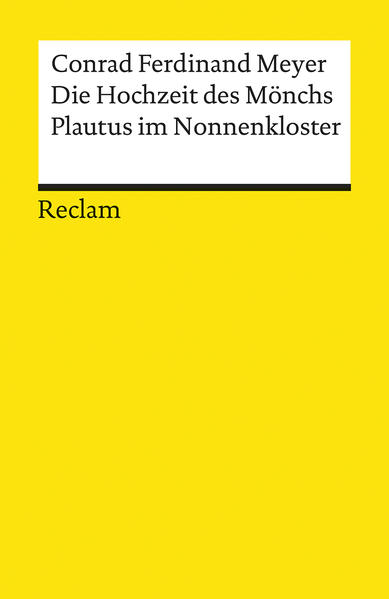 Die Hochzeit des Mönchs. Plautus im Nonnenkloster