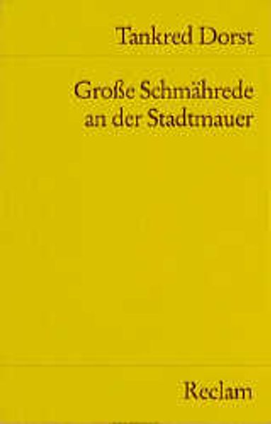 Grosse Schmährede an der Stadtmauer