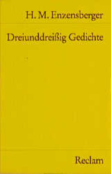 Dreiunddreissig Gedichte