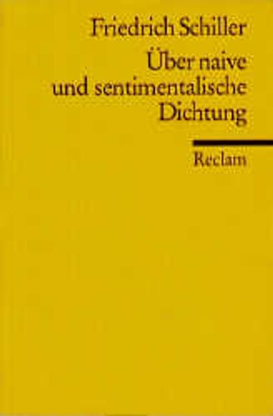 Über naive und sentimentalische Dichtung
