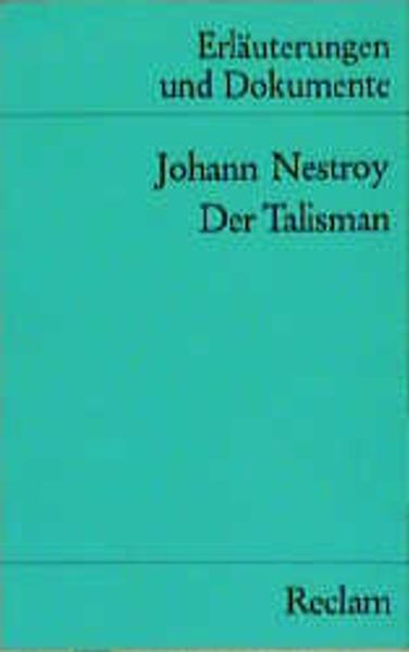 Der Talisman (Erl. u. Dok.)
