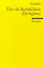 Über die Rechtlichkeit (De legibus)
