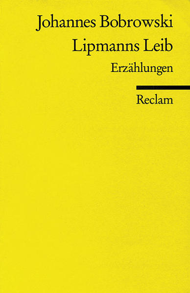 Lipmanns Leib. Erzählungen