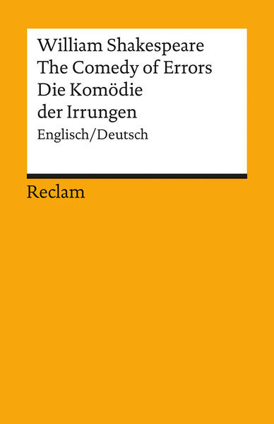 The Comedy of Errors / Die Komödie der Irrungen