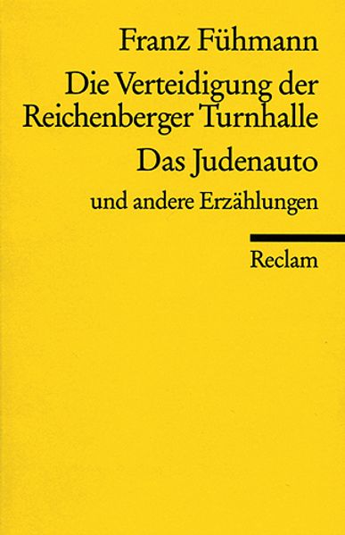 Die Verteidigung der Reichenberger Turnhalle