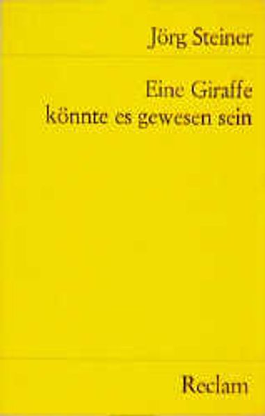 Eine Giraffe könnte es gewesen sein.
