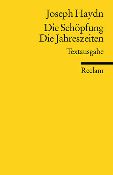 Die Schöpfung. Die Jahreszeiten