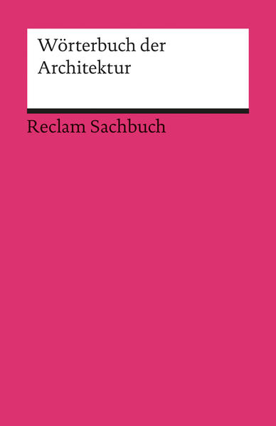 Wörterbuch der Architektur