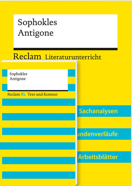 Lehrerpaket »Sophokles: Antigone«: Textausgabe und Lehrerband