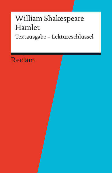 Textausgabe + Lektüreschlüssel. William Shakespeare: Hamlet