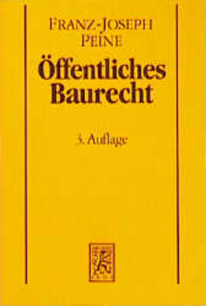 Öffentliches Baurecht
