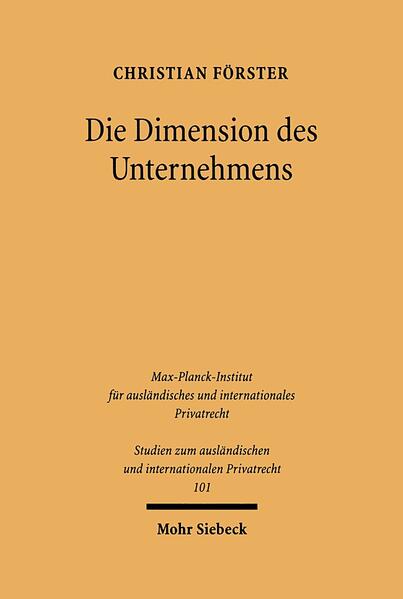 Die Dimension des Unternehmens