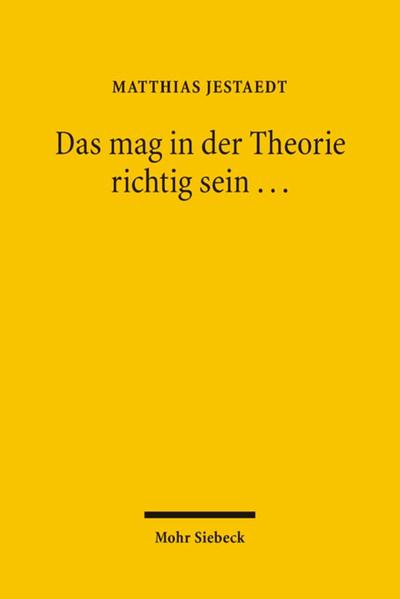 Das mag in der Theorie richtig sein ...