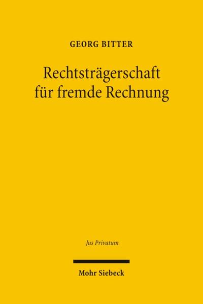 Rechtsträgerschaft für fremde Rechnung