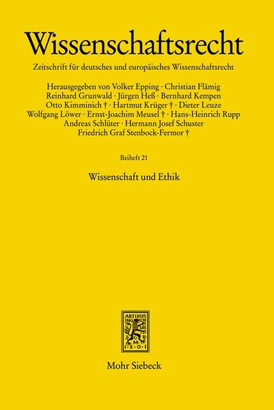 Wissenschaft und Ethik