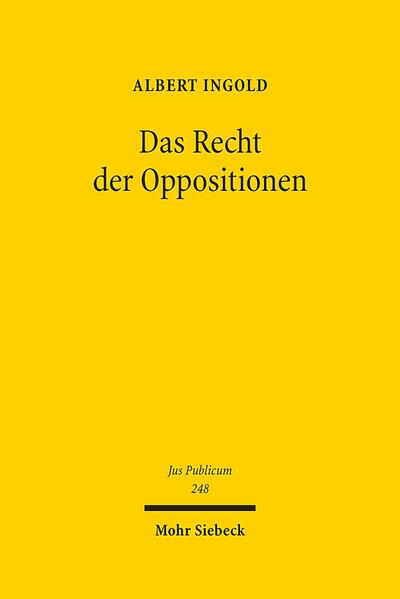 Das Recht der Oppositionen
