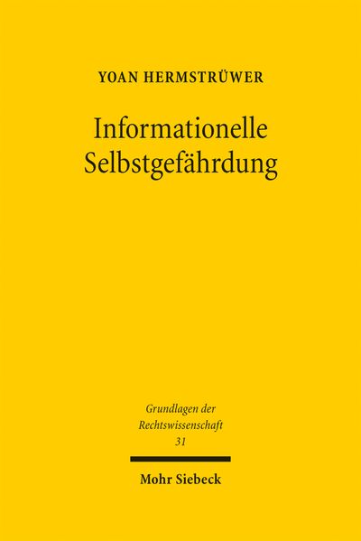 Informationelle Selbstgefährdung