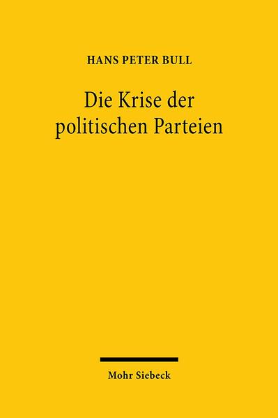Die Krise der politischen Parteien