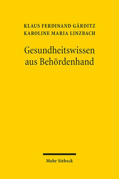 Gesundheitswissen aus Behördenhand