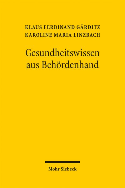 Gesundheitswissen aus Behördenhand