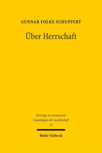 Über Herrschaft